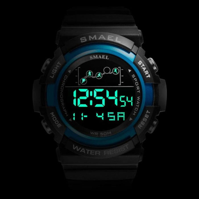 Simple Unique Digital Multifunction Wristwatch