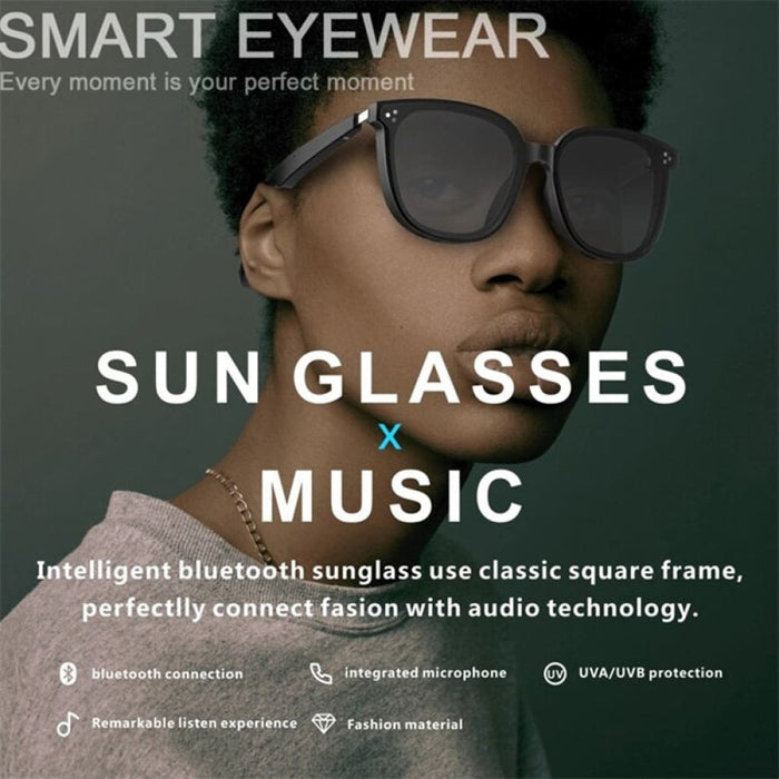 Smart Wireless Hands-free Polarized Lens Sunglasses With Hd