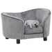 Dog Sofa Grey 69x49x40 Cm Plush