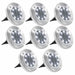 Solar Ground Lights 8 Pcs Led White Aaaol