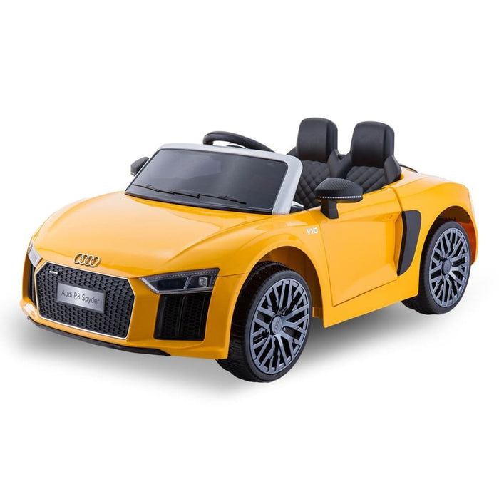 R8 Spyder Audi Licensed Kids Electric Ride On Car Remote