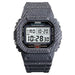 Square Denim Stripes Digital Watch