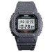 Square Denim Stripes Digital Watch