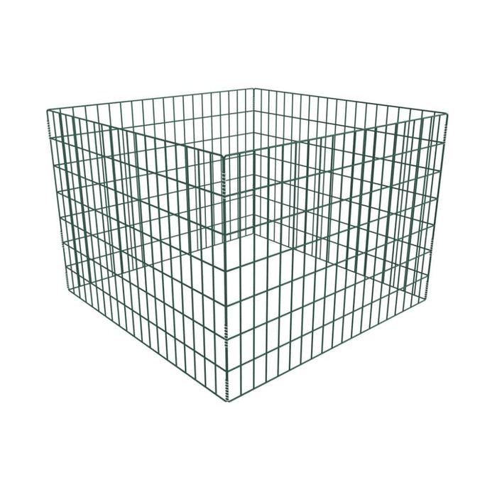 Square Mesh Garden Composter 100 x 70 Cm Oaoxbl