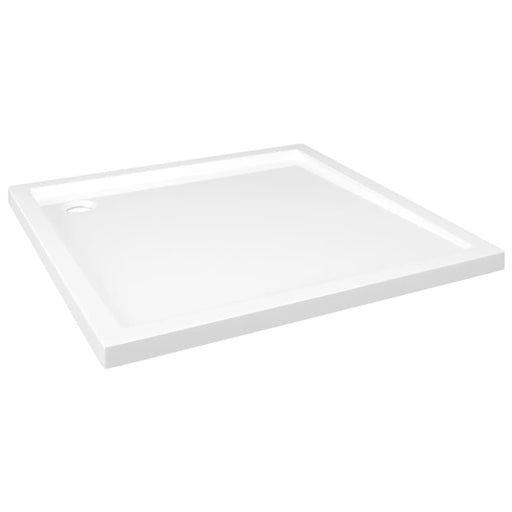 Square Abs Shower Base Tray White 80x80 Cm Oankbi