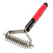 Stainless Steel Double Wide Grooming Dematting Comb