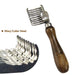 Stainless Steel Eco-friendly Safe Fur Rake Dog Grooming