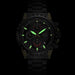 Stainless Steel Mens’’s Multi-functional Dial Wrist Watch