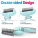 Stainless Steel Portable Rotatable Dual Sided Safe Dog Comb