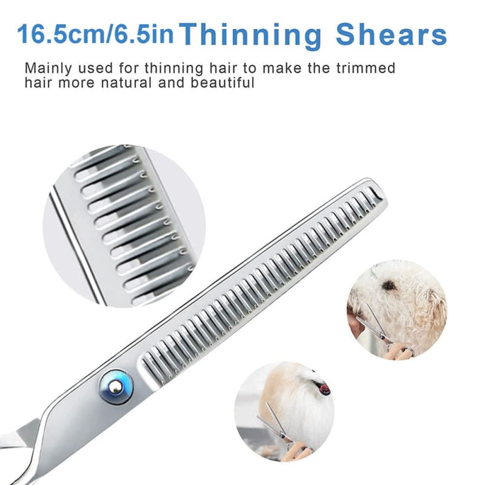 Stainless Steel Safe Pet Grooming Scissors Clippers Kit