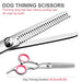 Stainless Steel Safety Dog Grooming Shears Clippers Set