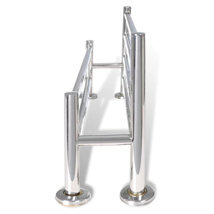 Stainless Steel Towel Rack 6 Tubes Oabtta