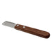 Stainless Steel Wooden Handle Stripping Knife Pet Hair