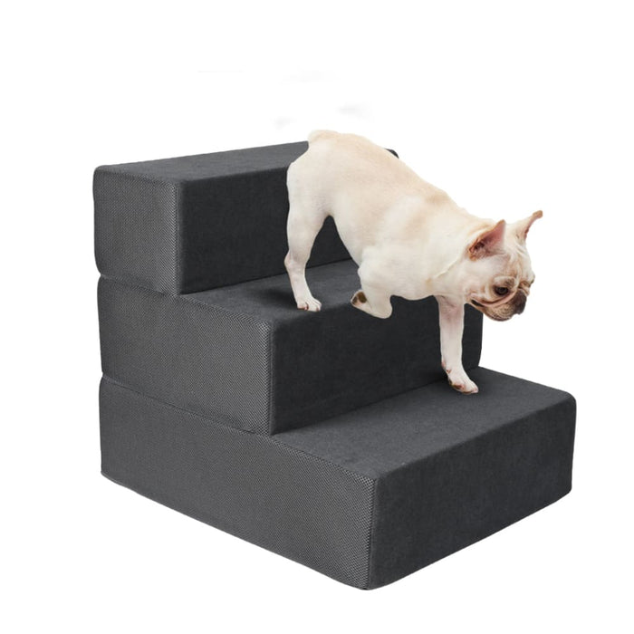 Pet Stair 3 Step Ramp Portable Adjustable Climbing Ladder