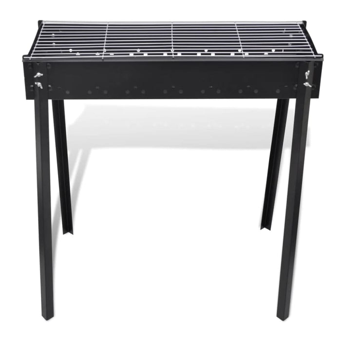 Bbq Stand Charcoal Barbecue Square 75 x 28 Cm Abiot