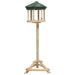 Standing Bird Feeder Solid Firwood 33x106 Cm Toanoi