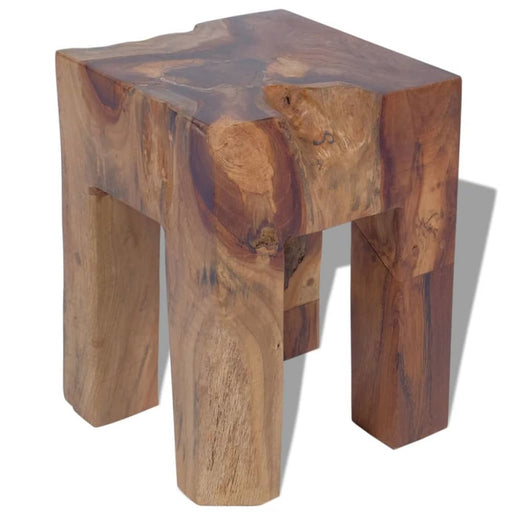 Stool Solid Teak Wood Xataio