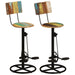 Bar Stools 2 Pcs Solid Wood Reclaimed Ttnxok