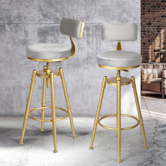 Bar Stools Kitchen Stool Chair Swivel Barstools Velvet