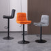 Bar Stools Kitchen Stool Pu Leather Barstools Swivel Gas