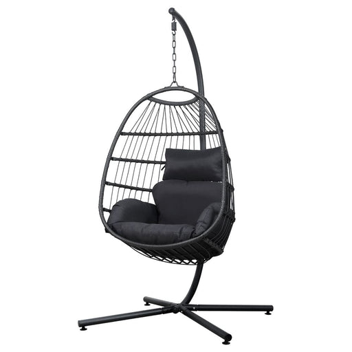 Swing Chair Egg Hammock With Stand Outdoor Furniture Wicker