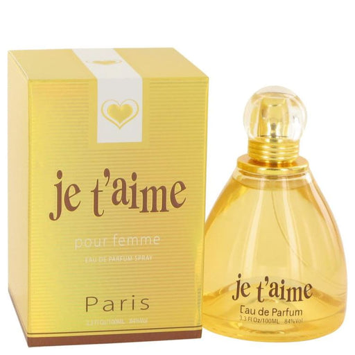 Je T’aime Edp Spray By Yzy Perfume For Women - 100 Ml