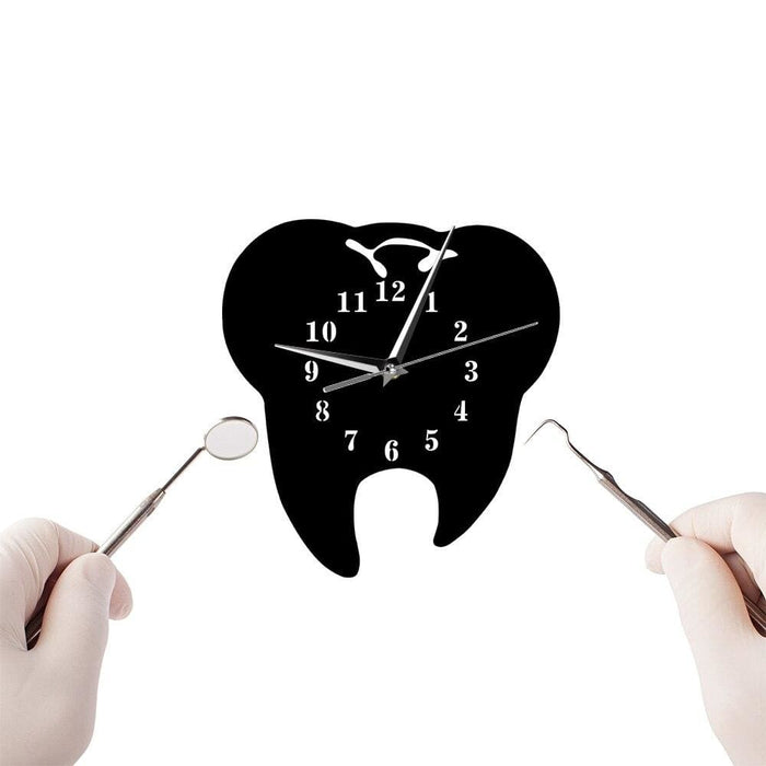 Teeth Shaped Wall Clock