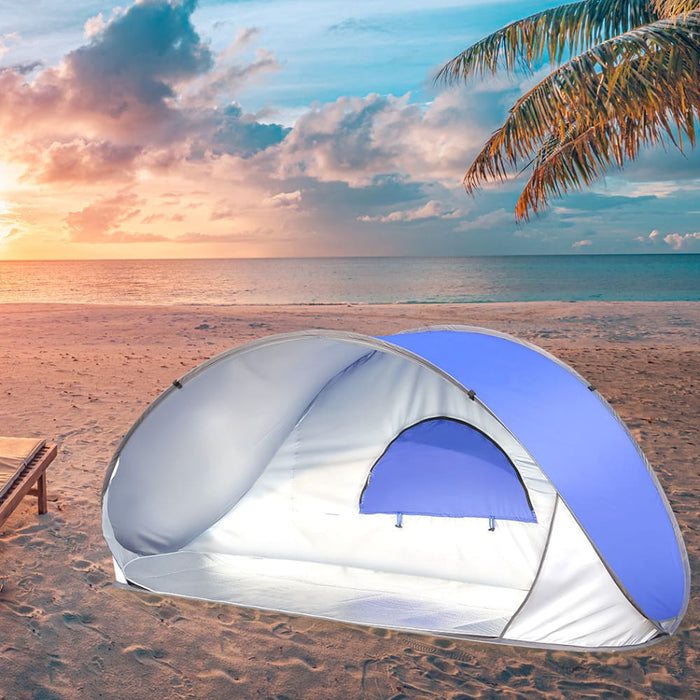 Pop Up Tent Beach Camping Tents 2-3 Person Hiking Portable