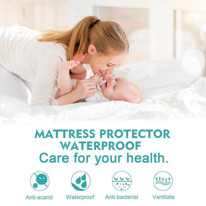 Terry Cotton Fully Fitted Waterproof Mattress Protector King