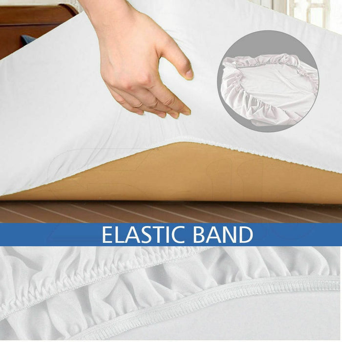 Goslash Picks Terry Cotton Fully Fitted Waterproof Mattress