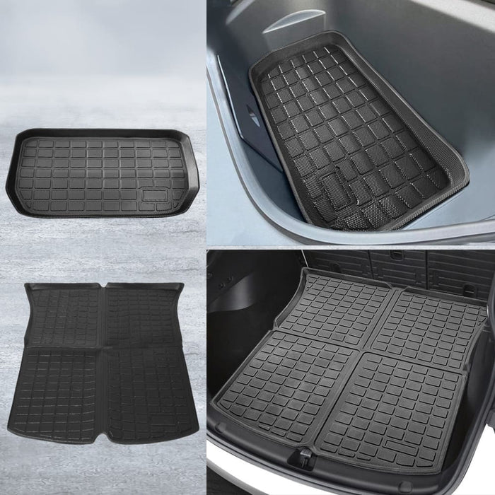 Goslash Picks Tesla Model y Floor Mats Front Rear Trunk