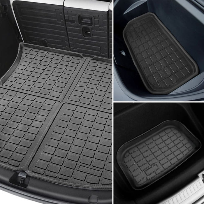 Goslash Picks Tesla Model y Floor Mats Front Rear Trunk