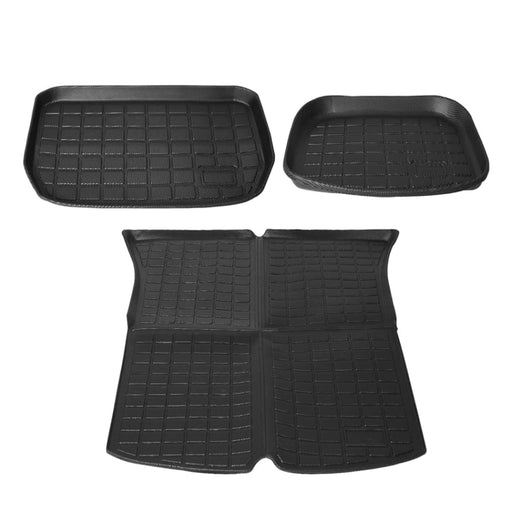 Goslash Picks Tesla Model y Floor Mats Front Rear Trunk