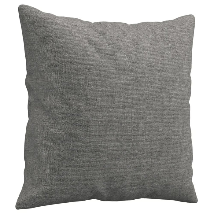 Throw Pillows 2 Pcs Dark Grey 40x40 Cm Fabric Takaix