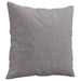 Throw Pillows 2 Pcs Light Grey 40x40 Cm Fabric Takaio