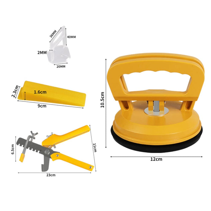 Goslash Picks 2mm Tile Leveling Sucker Tool Set