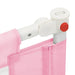 Toddler Safety Bed Rail Pink 140x25 Cm Fabric Obxbo