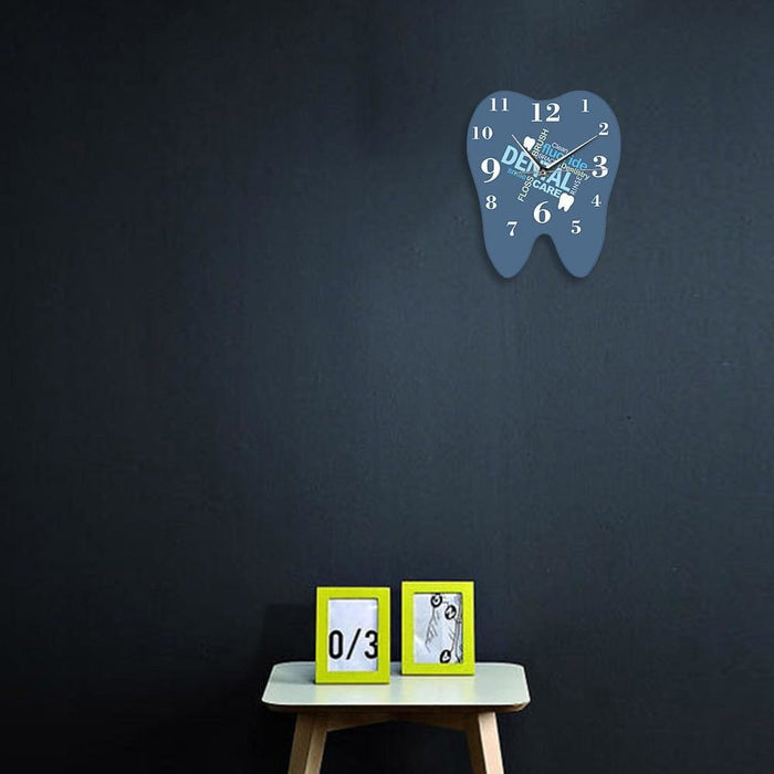 Tooth Shaped Wall Clock