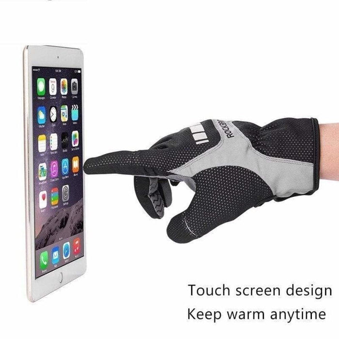 Touch Screen Windproof Warm Thick Sports Gloves