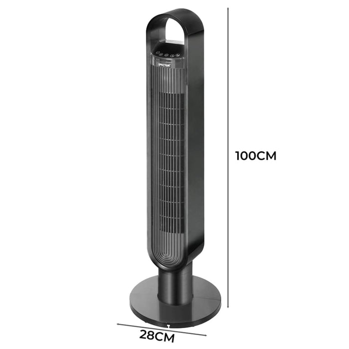 Tower Fan Portable Oscillating Remote Control Led Display