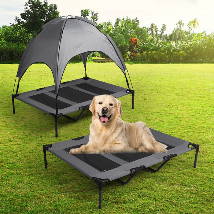 Goslash Picks Pet Trampoline Bed Dog Cat Elevated Hammock