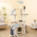 Cat Tree Scratching Post Scratcher Cats Tower Wood Condo