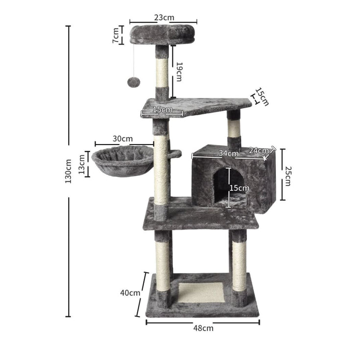 Goslash Picks Cat Tree Toy Scratching Post Scratcher Tower