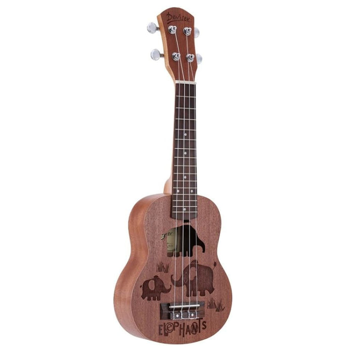 Ukulele Sapele Acoustic 15 Fret 4 Strings Stringed