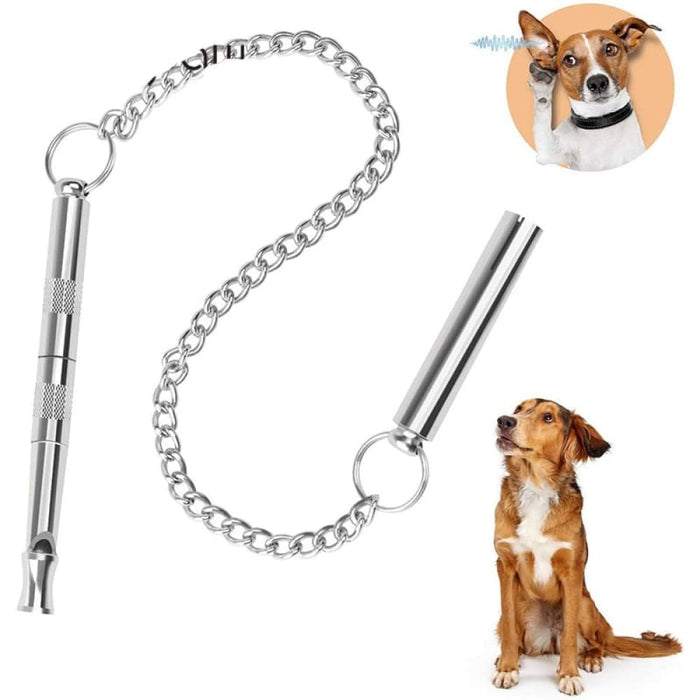 Ultrasonic Adjustable Pitch Stop Barking Training Whistle