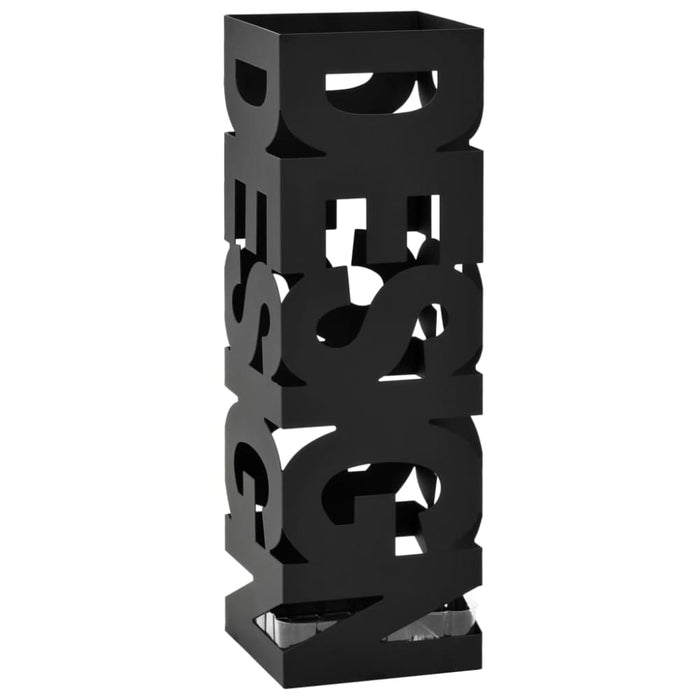 Umbrella Stand Design Steel Black Xalikt