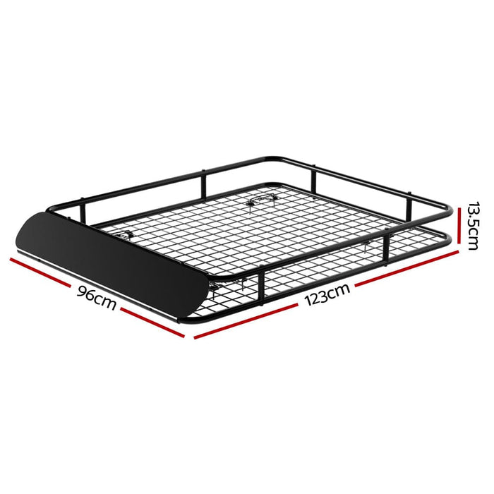 Universal Car Roof Rack Basket Luggage Carrier Steel