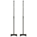 Universal Speaker Stand 2 Pcs Black Pbxto