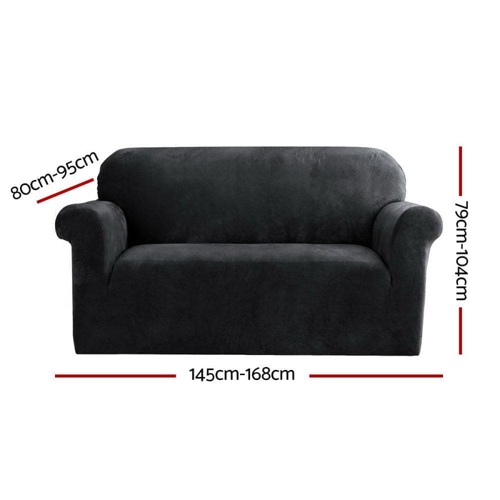 Goslash Picks Velvet Sofa Cover Plush Couch Lounge