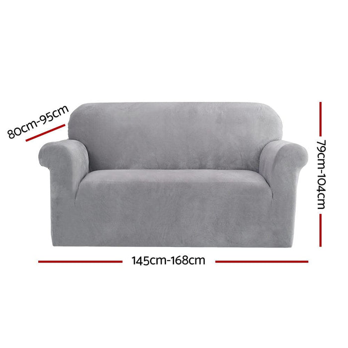 Goslash Picks Velvet Sofa Cover Plush Couch Lounge